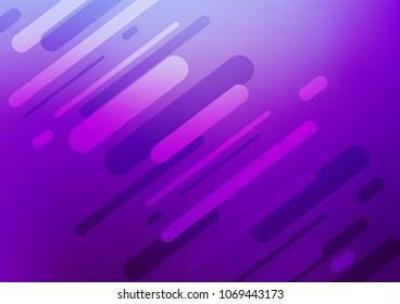 Light Purple vector indian curved pattern. A completely new color illustration in doodle style. The textured pattern can be used for website.