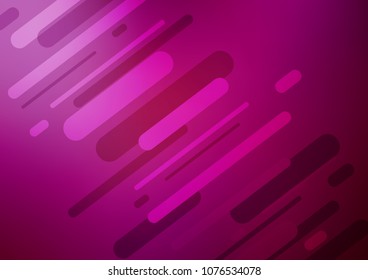 Light Purple vector indian curved template. An elegant bright illustration with lines in Natural style. Hand painted design for web, leaflet, textile.