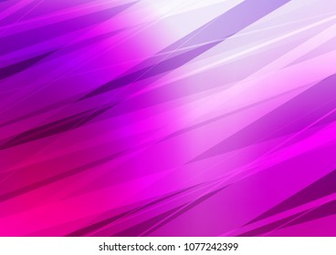 Light Purple vector indian curved background. Brand new colored illustration in blurry style with doodles. A completely new design for your business.