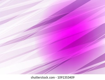 Light Purple vector indian curved texture. Geometric doodle illustration in Origami style with gradient. The template can be used as a background for cell phones.