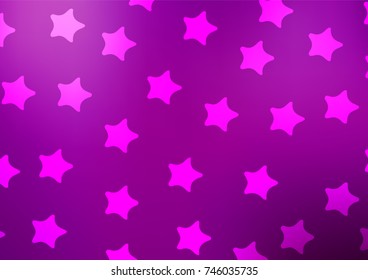 Light Purple vector indian curved texture. Decorative shining illustration with doodles on abstract template. The doodle design can be used for your web site.