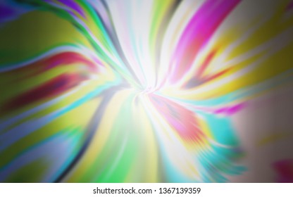 Light Purple vector layout with bent lines. Brand new colorful illustration in simple style. A completely new template for your design.