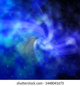 Light Purple vector layout with bright stars. Shining colorful illustration with small and big stars. Design for your business promotion.