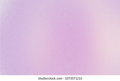 Light Purple vector  layout with circle shapes. Blurred bubbles on abstract background with colorful gradient. Pattern can be used as texture of water, rain drops.