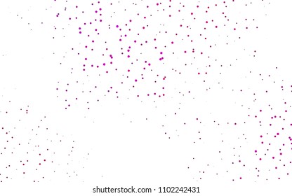 Light Purple vector  layout with circle shapes. Beautiful colored illustration with blurred circles in nature style. The pattern can be used for ads, leaflets of liquid.