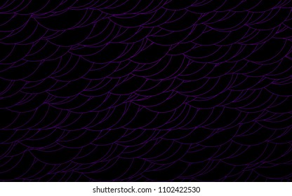 Light Purple vector  layout with circle shapes. Glitter abstract illustration with blurred drops of rain. The pattern can be used for ads, leaflets of liquid.
