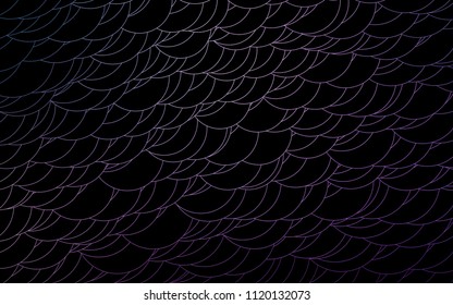 Light Purple vector  layout with circle shapes. Modern abstract illustration with colorful water drops. The pattern can be used for beautiful websites.