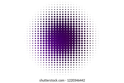 Light Purple vector layout with circle shapes. Blurred bubbles on abstract background with colorful gradient. Design for business adverts.