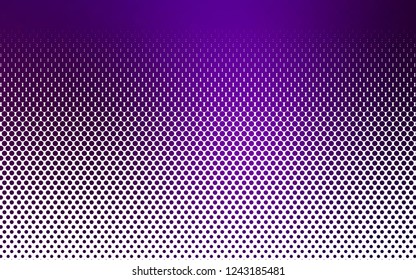 Light Purple vector layout with circle shapes. Blurred decorative design in abstract style with bubbles. Pattern for beautiful websites.