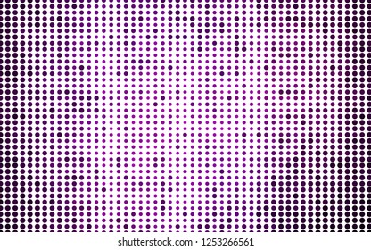 Light Purple vector layout with circle shapes. Beautiful colored illustration with blurred circles in nature style. Pattern for beautiful websites.