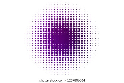 Light Purple vector layout with circle shapes. Blurred bubbles on abstract background with colorful gradient. Pattern for ads, booklets.