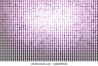 Light Purple vector layout with circle shapes. Modern abstract illustration with colorful water drops. Design for posters, banners.