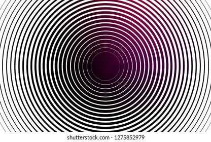Light Purple vector layout with circle shapes. Abstract illustration with colored bubbles in nature style. Pattern of water, rain drops.
