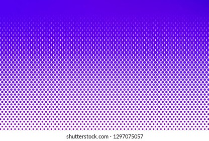 Light Purple vector layout with circle shapes. Glitter abstract illustration with blurred drops of rain. Pattern for ads, booklets.