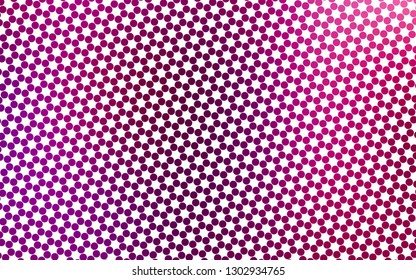 Light Purple vector layout with circle shapes. Blurred decorative design in abstract style with bubbles. Design for business adverts.