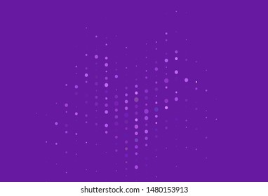 Light Purple vector layout with circle shapes. Modern abstract illustration with colorful water drops. Design for poster, banner of websites.