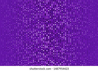 Light Purple vector layout with circle shapes. Illustration with set of shining colorful abstract circles. Pattern for ads, leaflets.