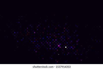 Light Purple vector layout with circle shapes. Beautiful colored illustration with blurred circles in nature style. Design for posters, banners.