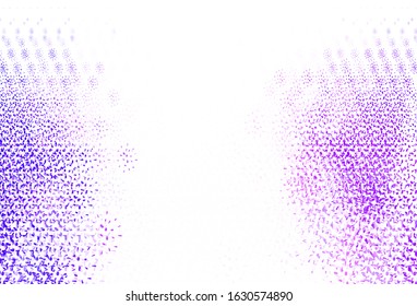 Light Purple vector layout with circle shapes. Beautiful colored illustration with blurred circles in nature style. Pattern for textures of wallpapers.