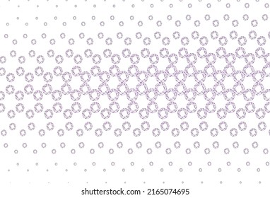 Light purple vector layout with circle shapes. Blurred decorative design in abstract style with bubbles. Design for business adverts.