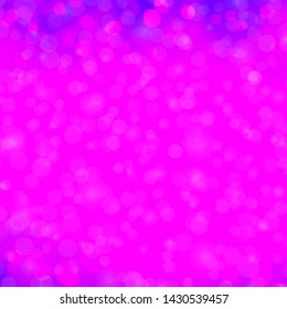 Light Purple vector layout with circles. Illustration with set of shining colorful abstract spheres. Pattern for booklets, leaflets.