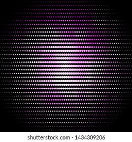 Light Purple vector layout with circles. Colorful illustration with gradient dots in nature style. New template for your brand book.