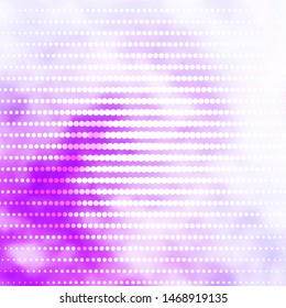 Light Purple vector layout with circles. Abstract decorative design in gradient style with bubbles. Pattern for websites, landing pages.