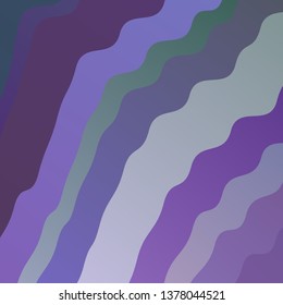 Light Purple vector layout with circular arc. Bright illustration with gradient circular arcs. Template for cellphones.