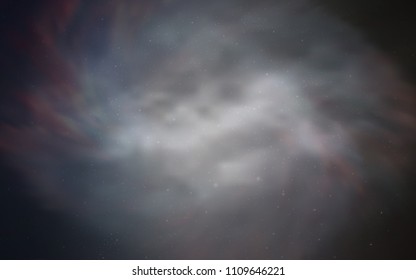 Light Purple vector layout with cosmic stars. Shining illustration with sky stars on abstract template. Best design for your ad, poster, banner.