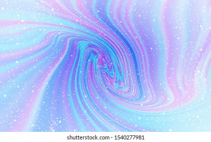 Light Purple vector layout with cosmic stars. Blurred decorative design in simple style with galaxy stars. Pattern for astronomy websites.