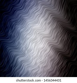 Light Purple vector layout with curves. Colorful abstract illustration with gradient curves. Pattern for websites, landing pages.