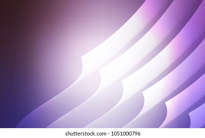Light Purple vector layout with flat lines. Blurred decorative design in simple style with lines. Pattern for your busines websites.