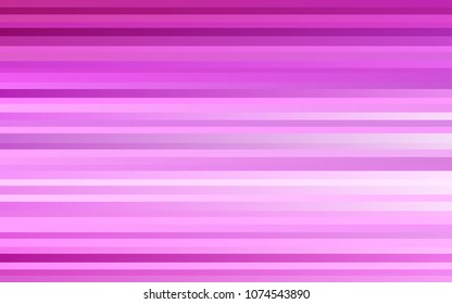 Light Purple vector layout with flat lines. Glitter abstract illustration with colored sticks. The pattern can be used for busines ad, booklets, leaflets