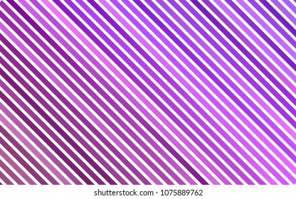 Light Purple vector layout with flat lines. Decorative shining illustration with lines on abstract template. The pattern can be used as ads, poster, banner for commercial.