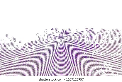 Light Purple vector layout with flat lines. Blurred decorative design in simple style with lines. Best design for your ad, poster, banner.