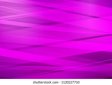 Light Purple vector layout with flat lines. Decorative shining illustration with lines on abstract template. Smart design for your business advert.