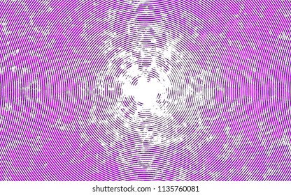 Light Purple vector layout with flat lines. Shining colored illustration with narrow lines. The pattern can be used for websites.