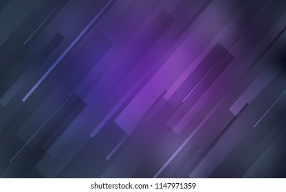 Light Purple vector layout with flat lines. Blurred decorative design in simple style with lines. Pattern for ads, posters, banners.