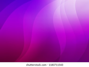 Light Purple vector layout with flat lines. Modern geometrical abstract illustration with staves. Smart design for your business advert.