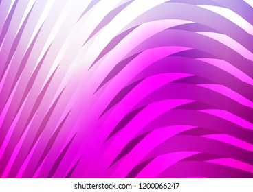 Light Purple vector layout with flat lines. Blurred decorative design in simple style with lines. Smart design for your business advert.