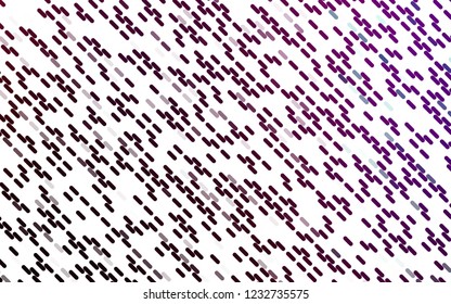 Light Purple vector layout with flat lines. Blurred decorative design in simple style with lines. Pattern for ads, posters, banners.