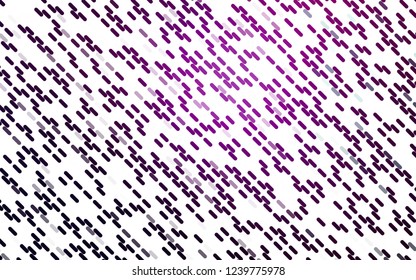 Light Purple vector layout with flat lines. Shining illustration with lines on abstract template. Backdrop for TV commercials.