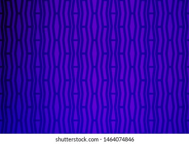 Light Purple vector layout with flat lines. Glitter abstract illustration with colored sticks. The pattern can be used for websites.