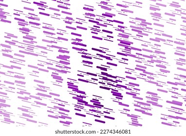 Light Purple vector layout with flat lines. Lines on blurred abstract background with gradient. Pattern for business booklets, leaflets.