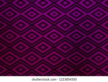 Light Purple vector layout with lines, rectangle. Colorful decorative design in simple style with lines, rhombuses. Best design for your ad, poster, banner.