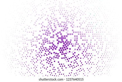 Light Purple vector layout with lines, rectangles. Rectangles on abstract background with colorful gradient. Modern template for your landing page.