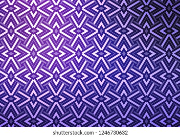 Light Purple vector layout with lines, triangles. Beautiful illustration with triangles in nature style. Pattern for commercials.