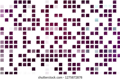 Light Purple vector layout with lines, rectangles. Decorative design in abstract style with rectangles. Modern template for your landing page.