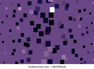 Light Purple vector layout with lines, rectangles. Modern abstract illustration with colorful rectangles. Smart design for your business advert.