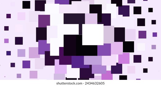 Diseño vectorial de púrpura claro con líneas, rectángulos. Ilustración con un conjunto de rectángulos degradados. Diseño para su promoción de negocio.